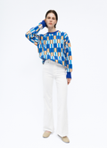 PIECES Oversize Pamuk Triko Kazak