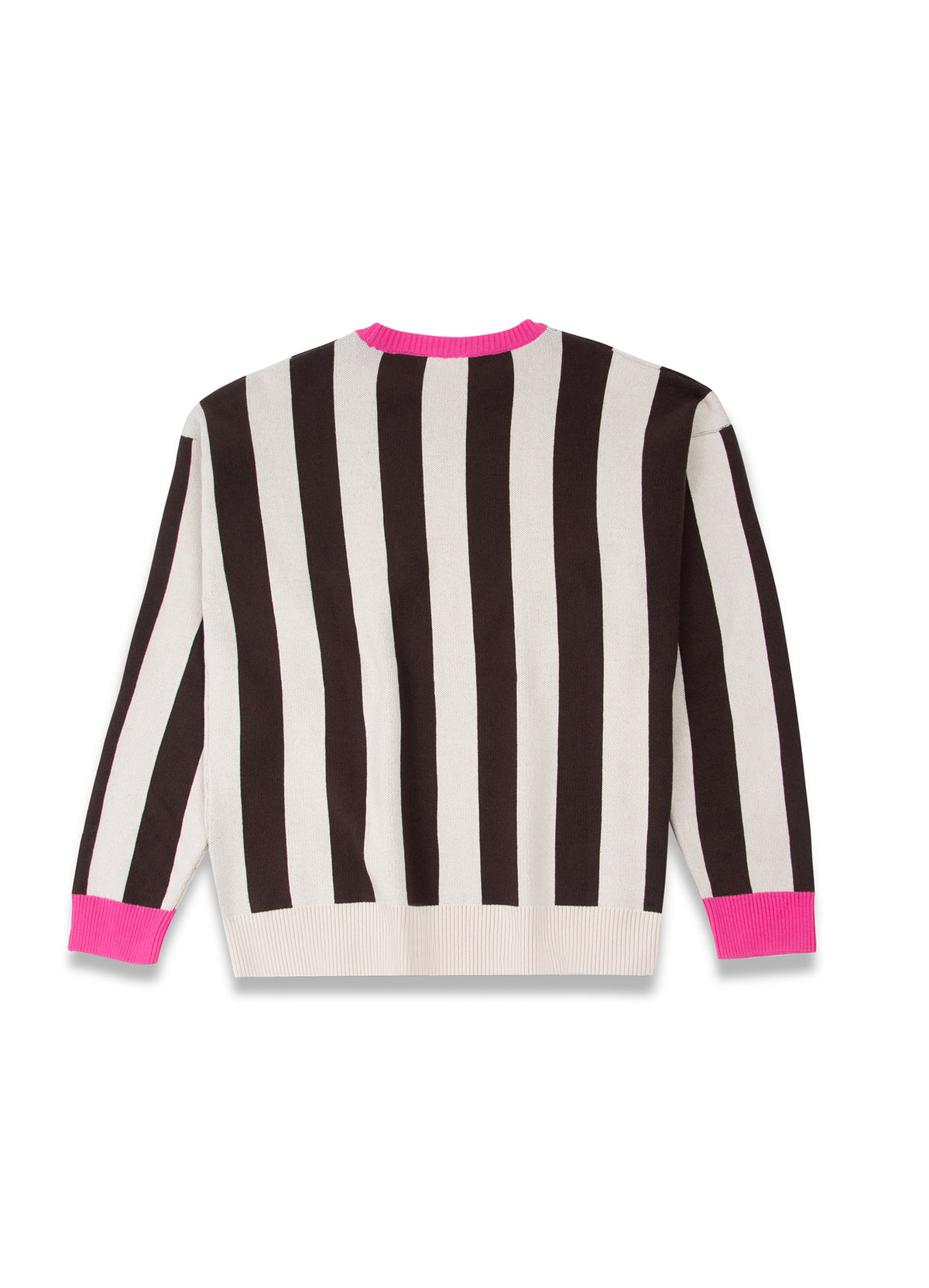 STRIPES Oversize Pamuk Triko Kazak