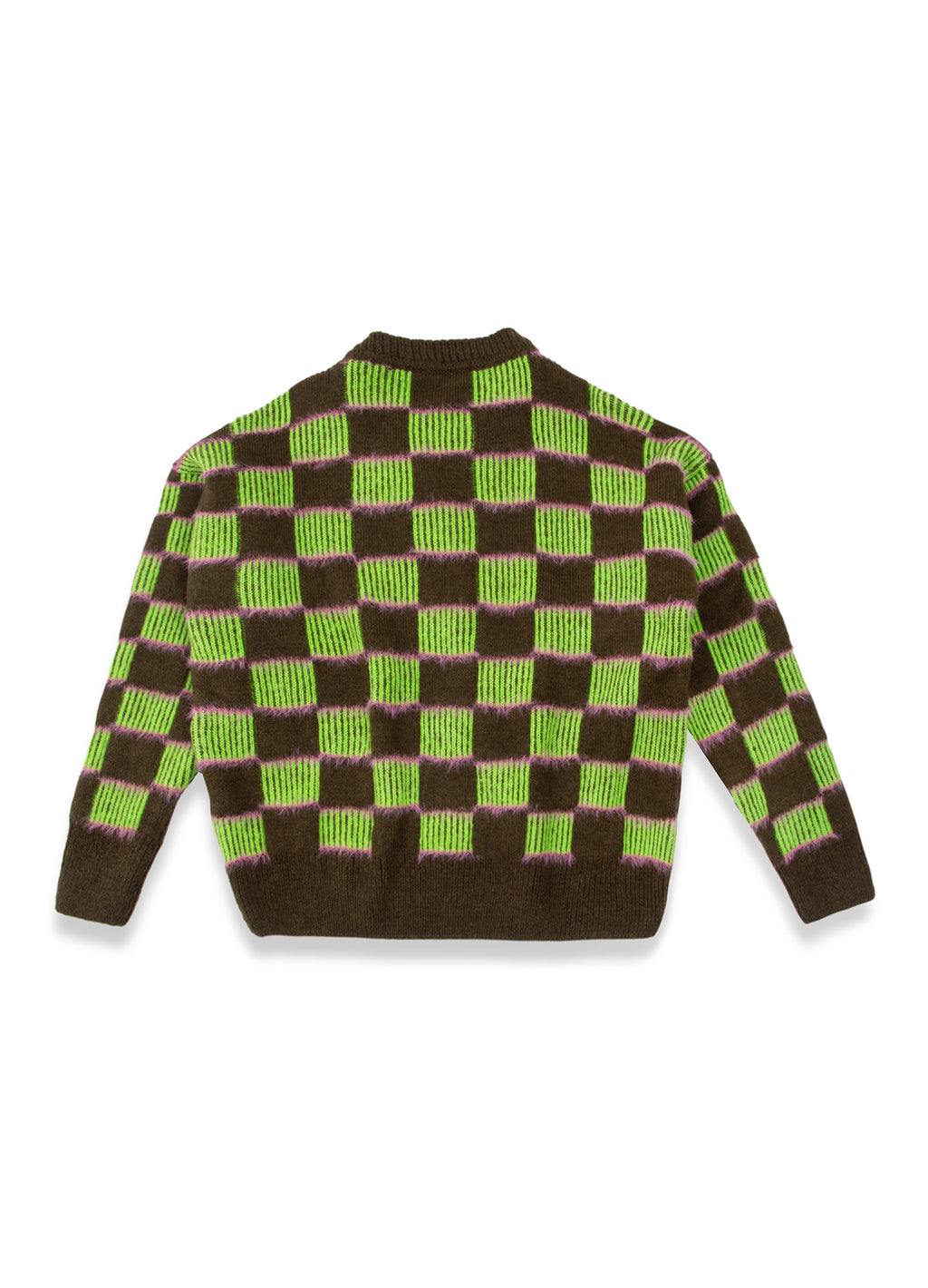 SQUARES Cropped Triko Kazak