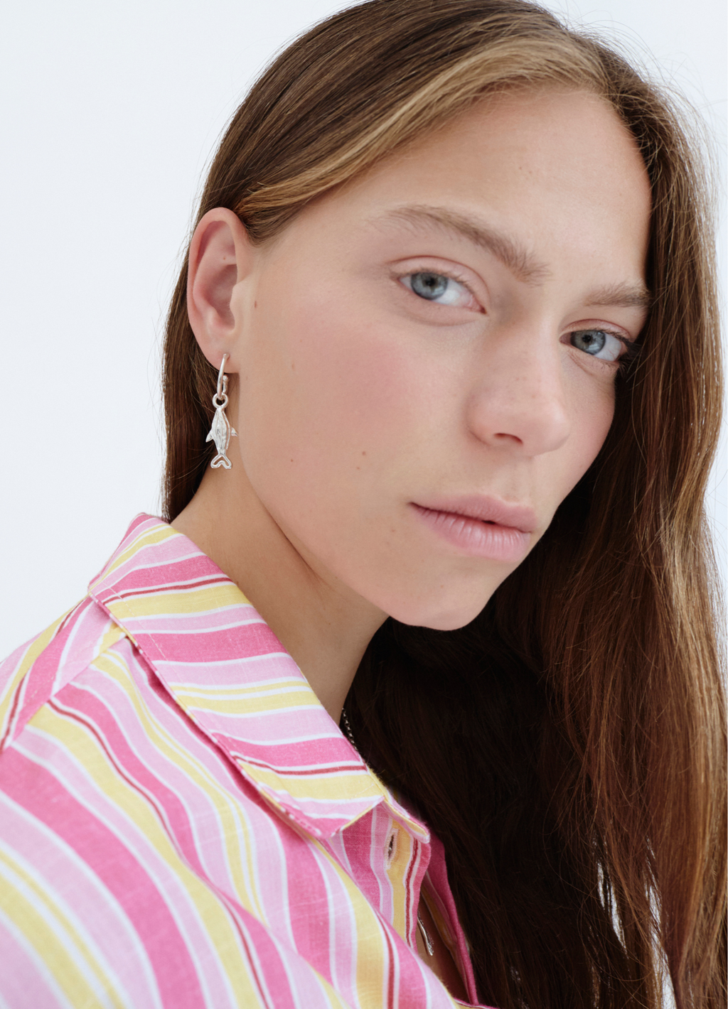 Gümüş Charm - Küçük Balık