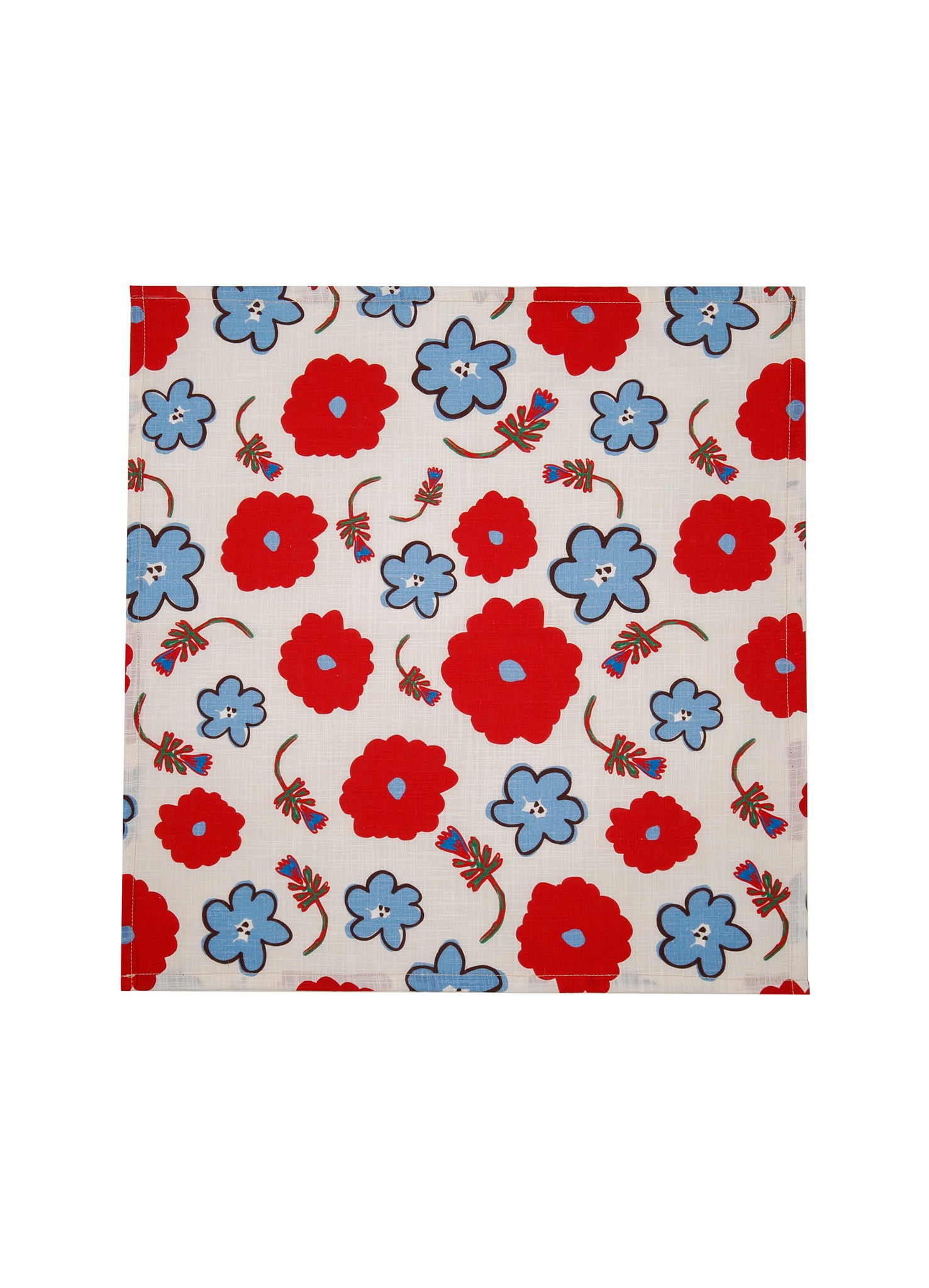 RED FLOWER Bandana