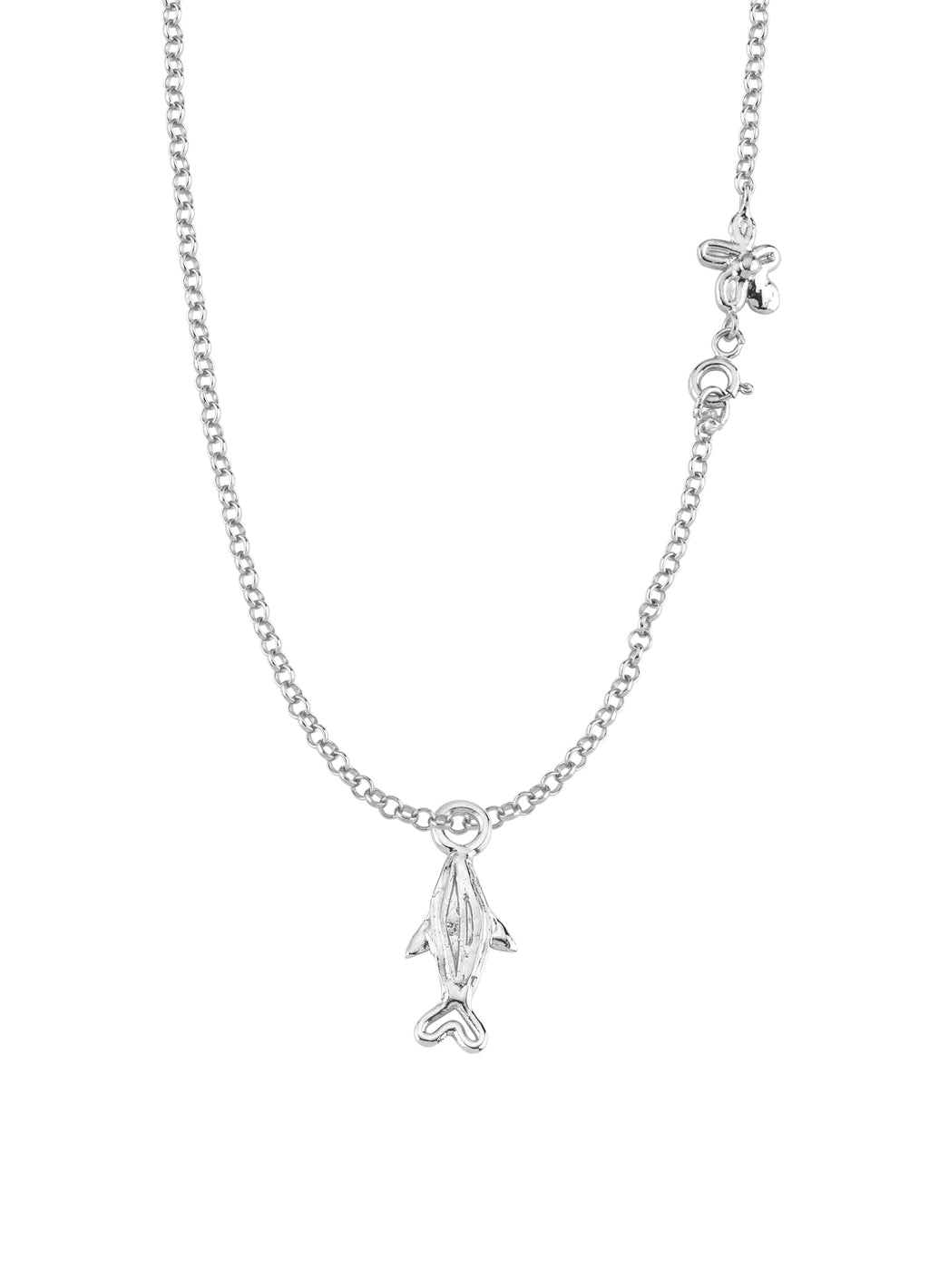 Gümüş Charm - Küçük Balık