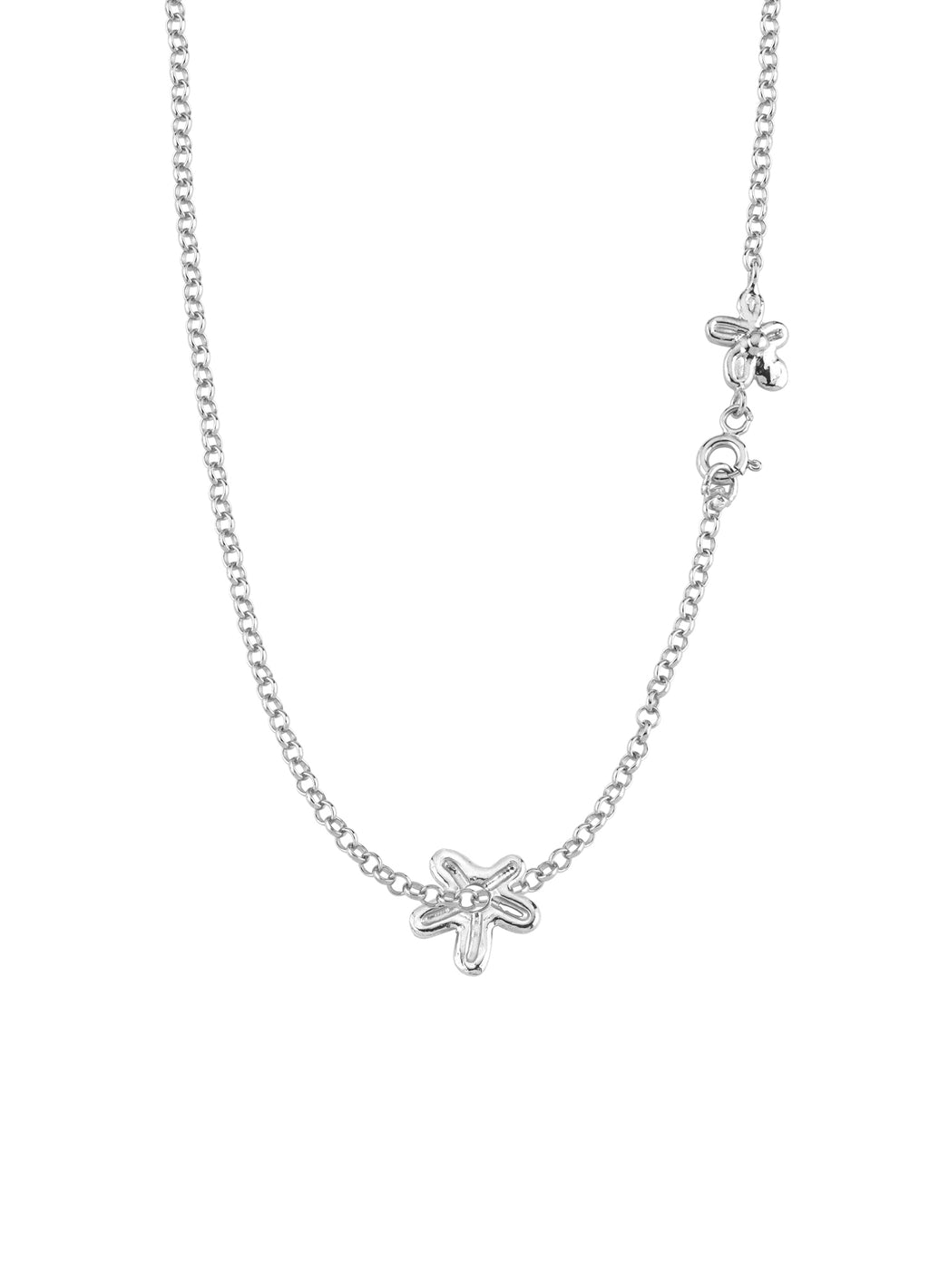 Gümüş Charm - Küçük Çiçek