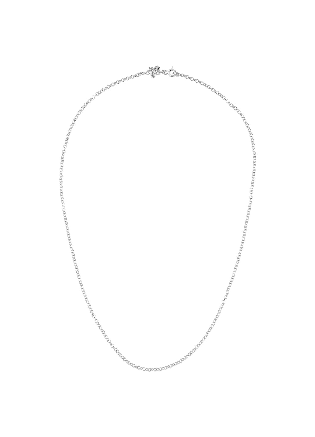 Gümüş Çiçekli Zincir