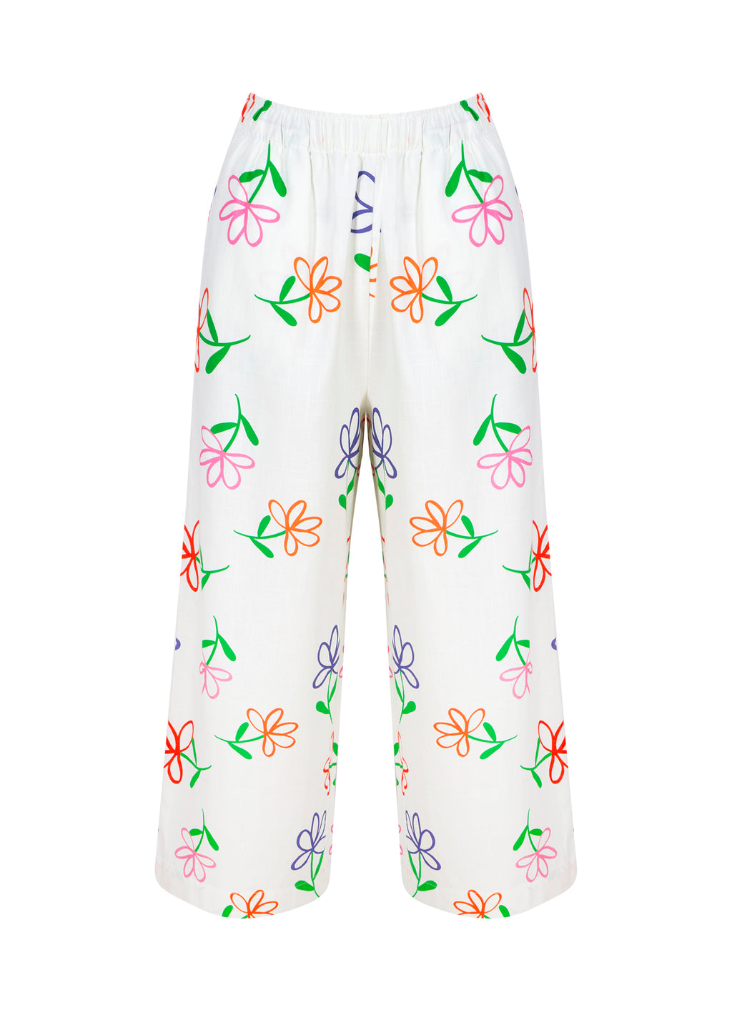 BREEZE Düz Kesim Geniş Pantolon