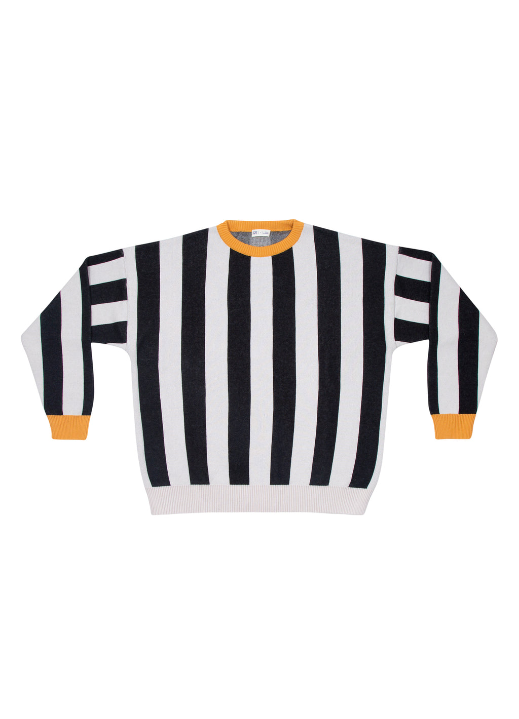 STRIPES ORANGE Pamuk Triko