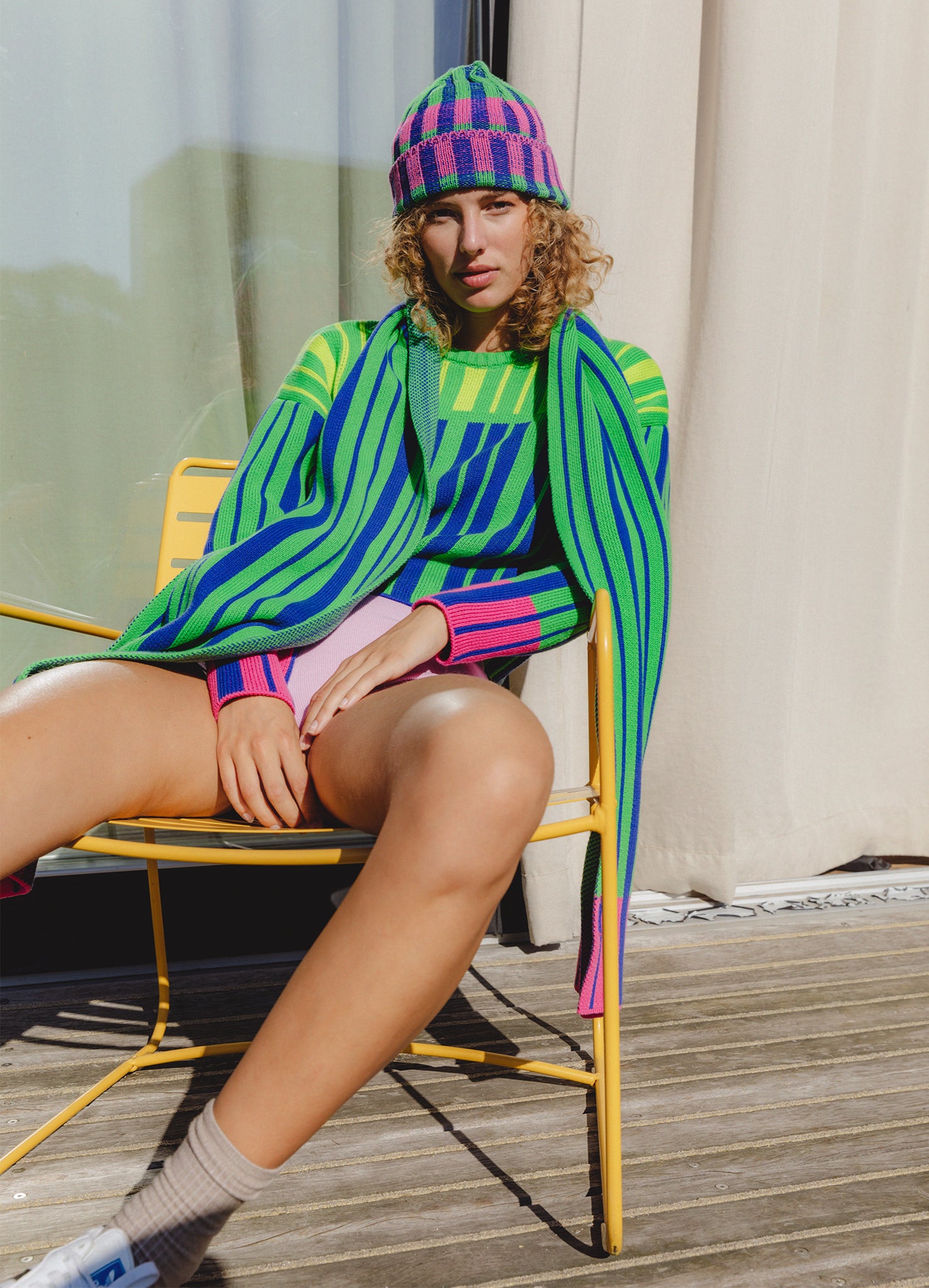 HORIZONS Pamuk Triko Atkı