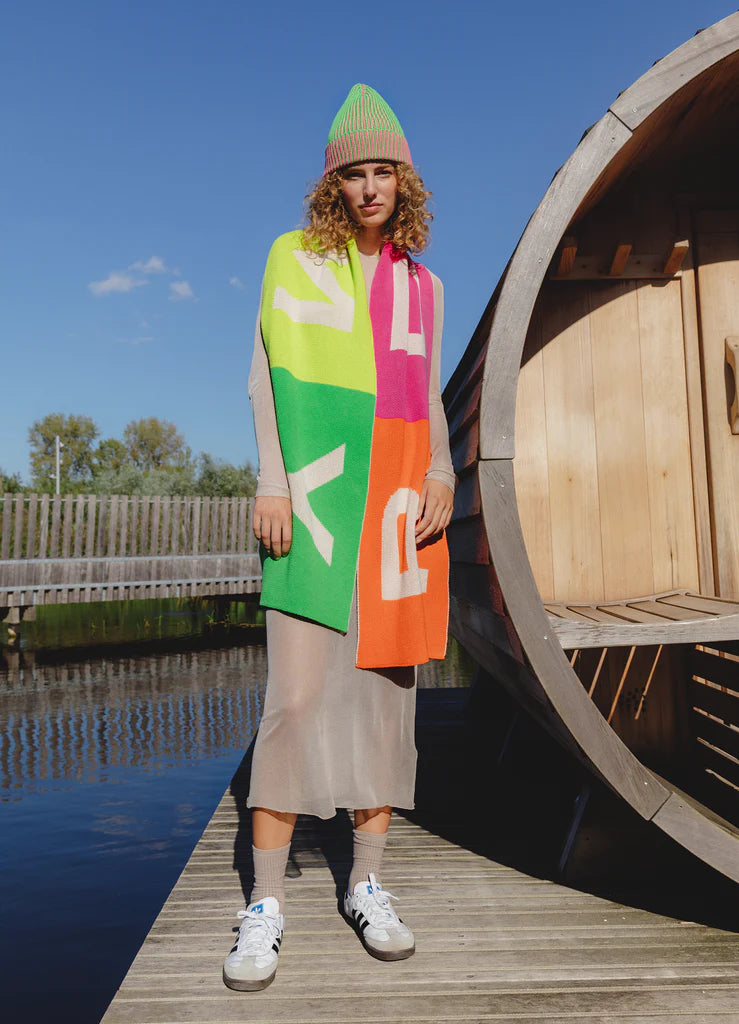 SAMPLE SALE - LOGO Pamuk Triko Atkı