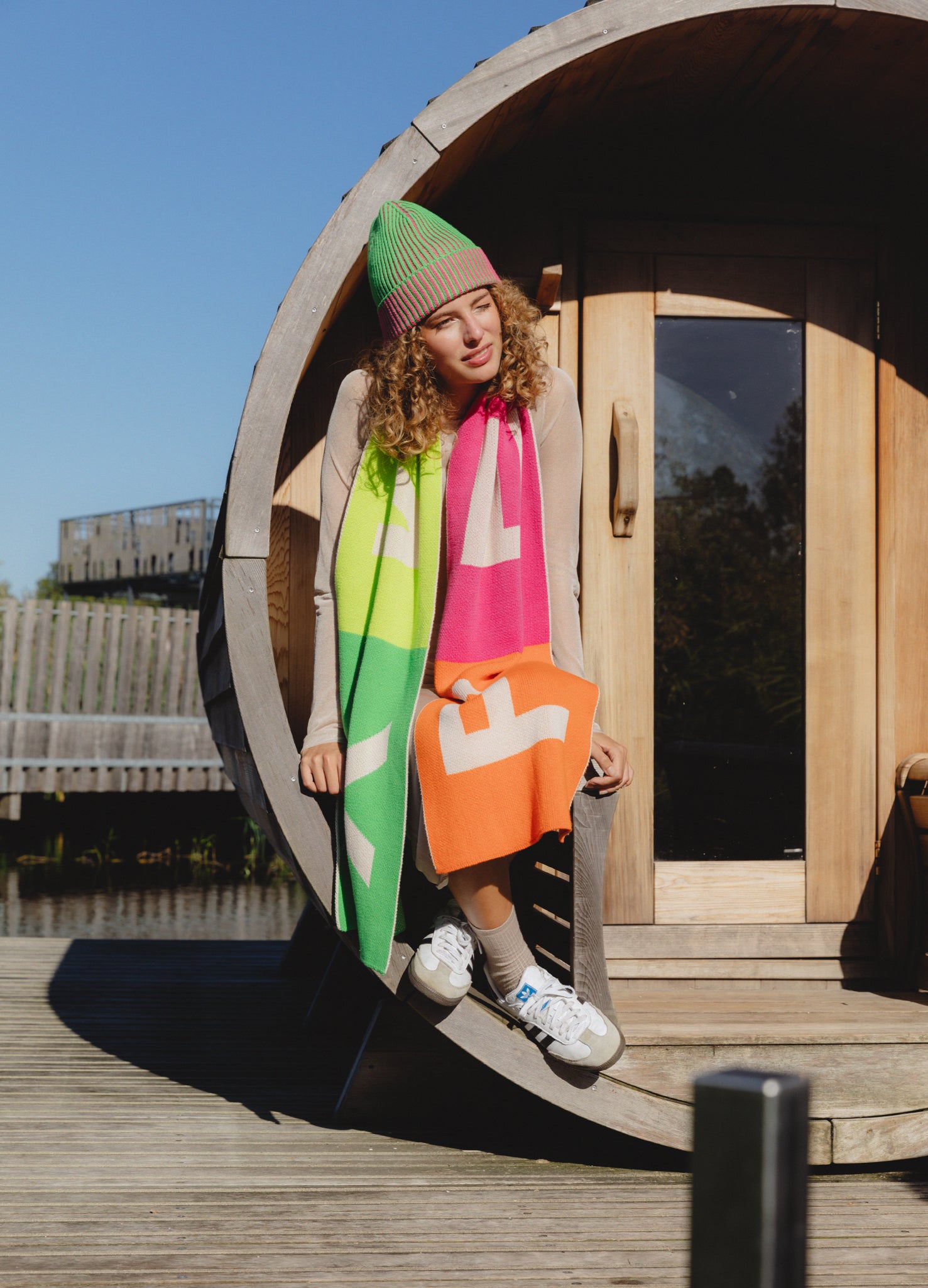 LOGO Pamuk Triko Atkı