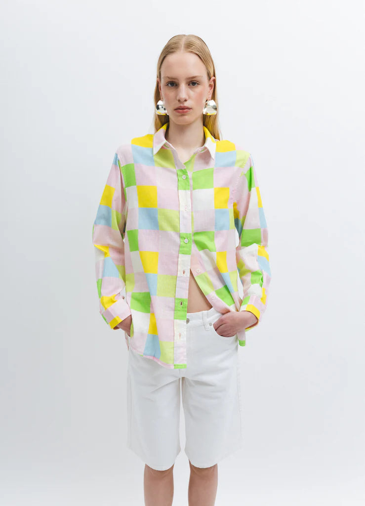 SAMPLE SALE - SALTY Bol Kesim Gömlek