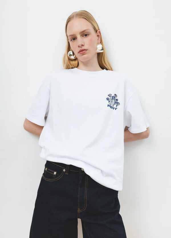 SAMPLE SALE - FLOWER Oversize Tişört