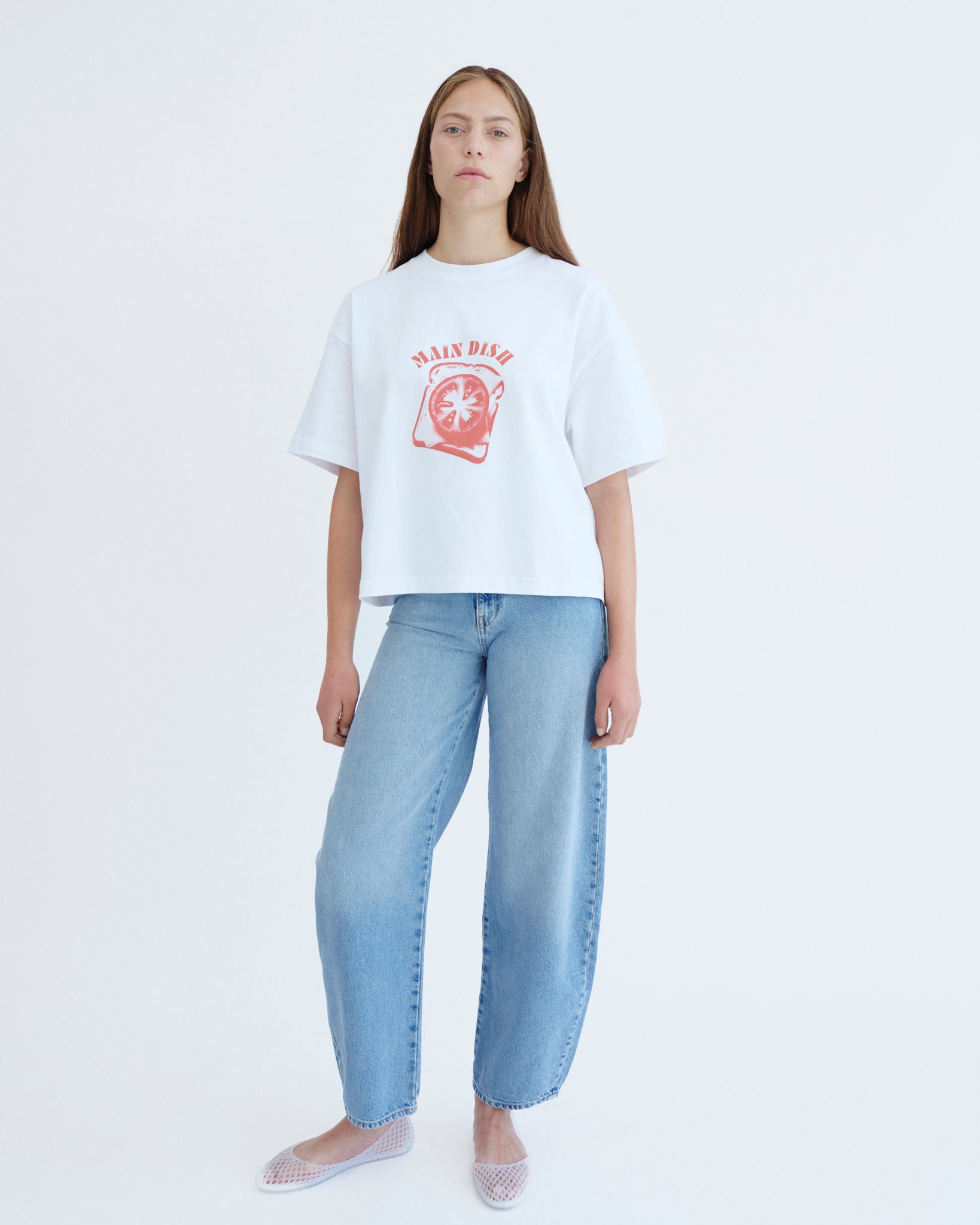 MAIN DISH Oversize Tişört