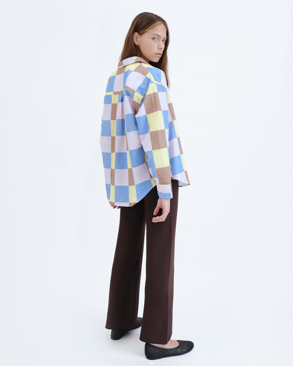 SAMPLE SALE - MOCHA Oversize Gömlek