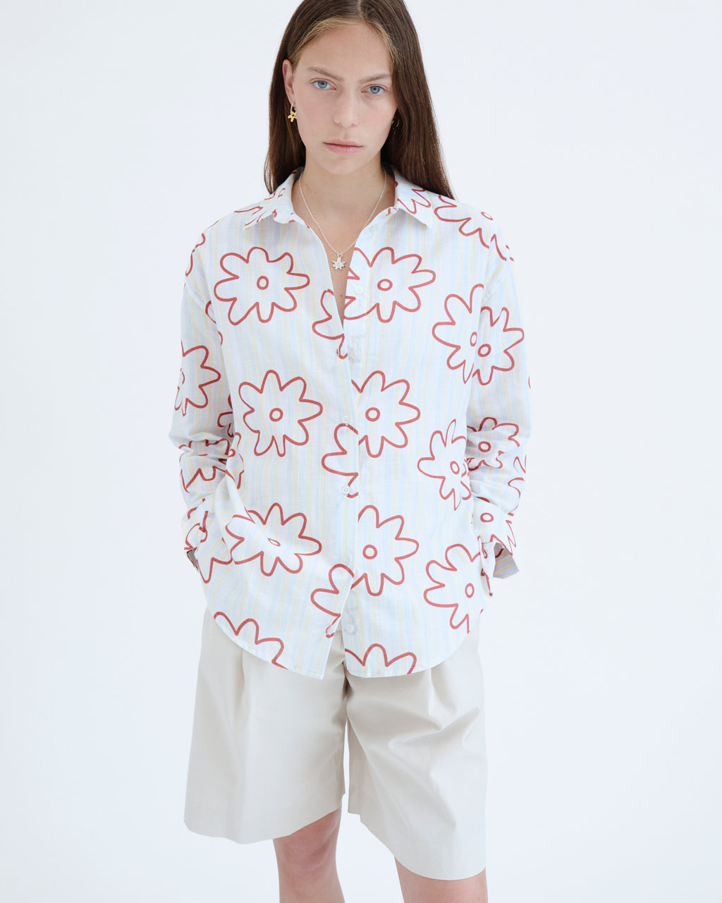 PASTEL Oversize Gömlek