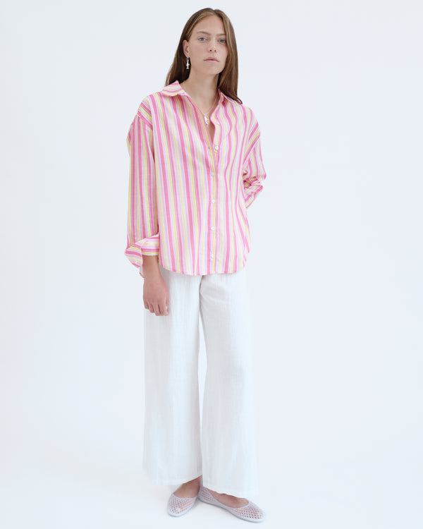 SAMPLE SALE - PINK Oversize Gömlek