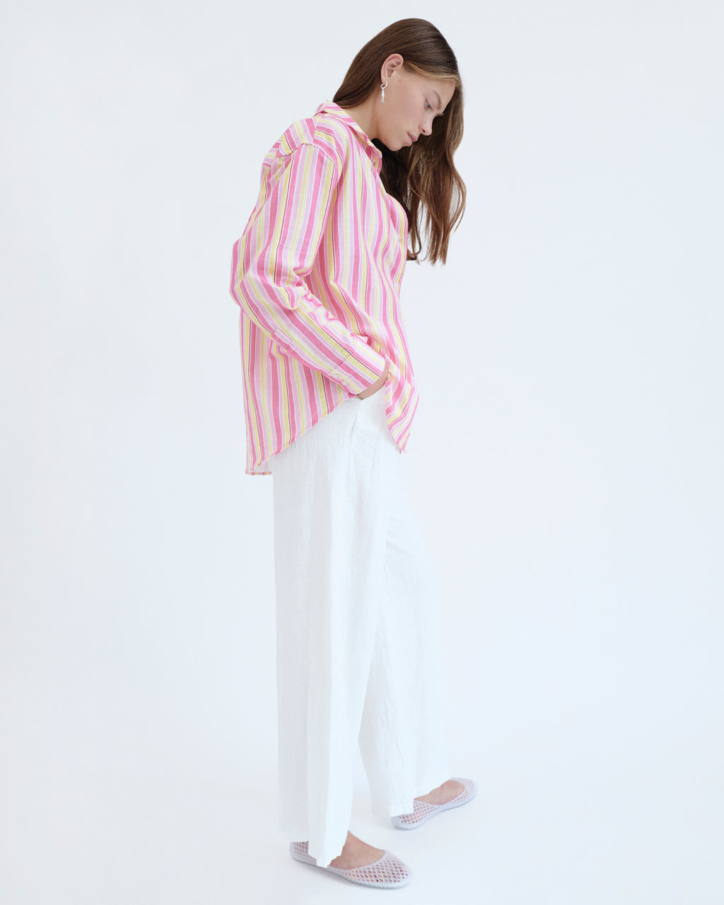 PINK Oversize Gömlek