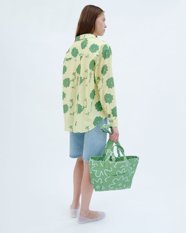 SAMPLE SALE - GREEN Kanvas Çanta