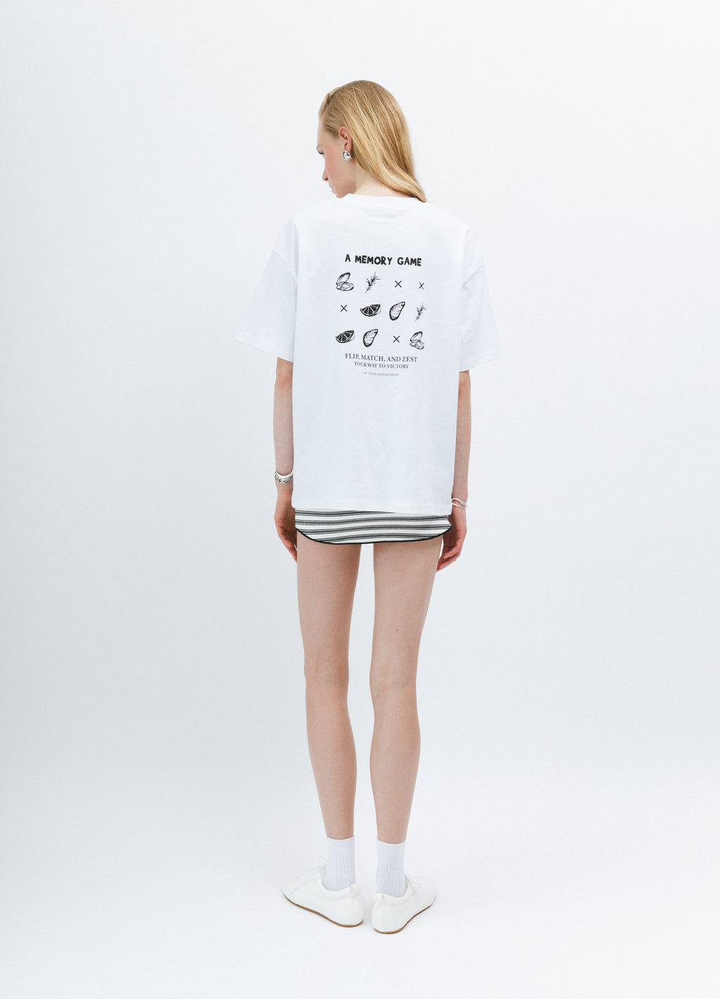 MEMORY GAME Oversize Tişört