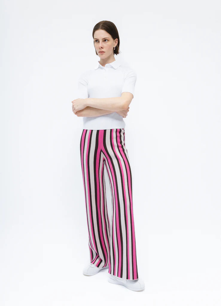 SAMPLE SALE - STRIPES Pamuk Triko Pantolon