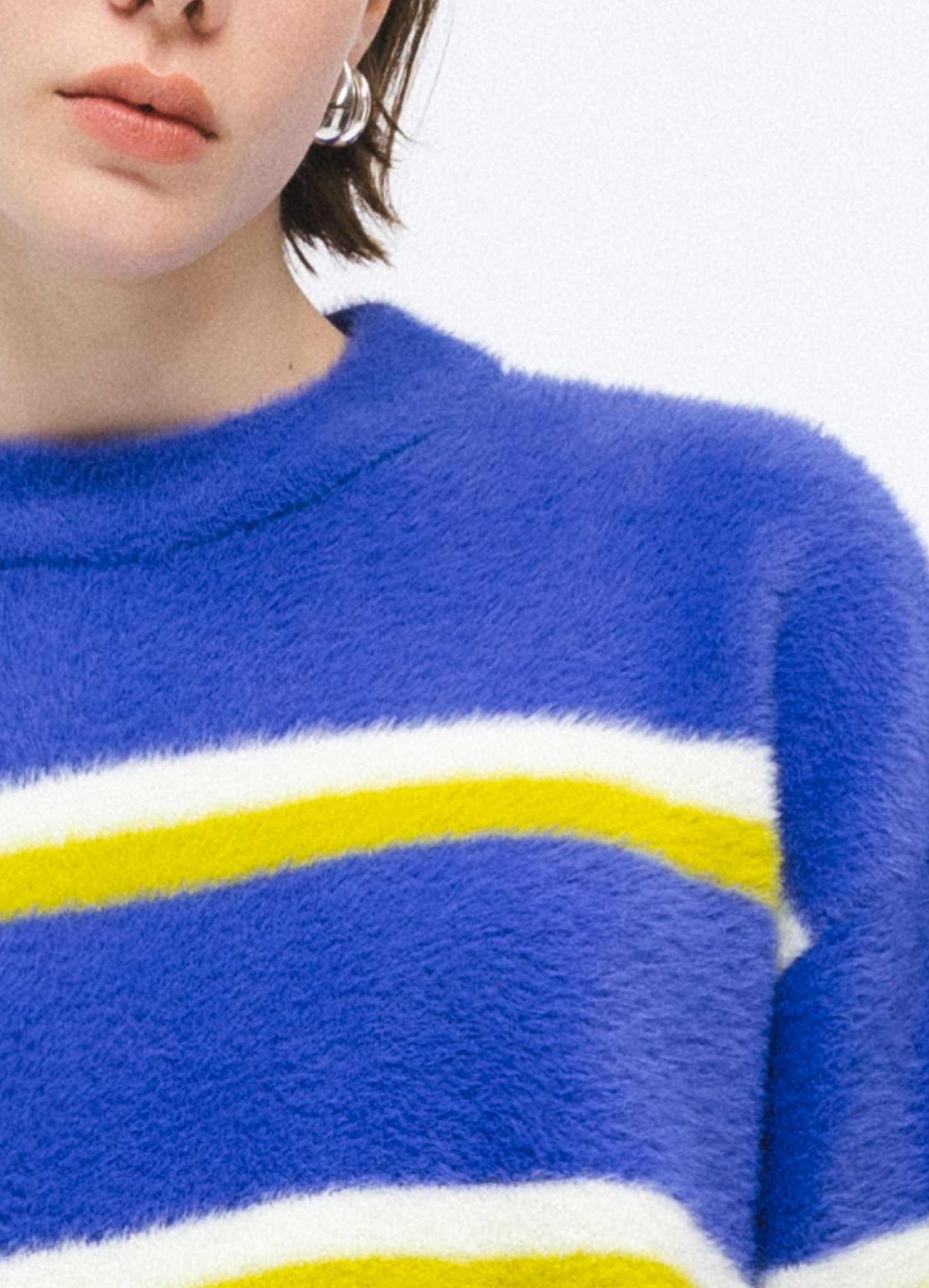 CUDDLE Çizgili Triko Kazak